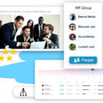 HR resources hub in Social Intranet