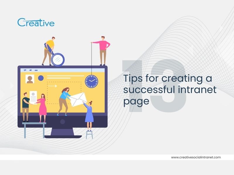 tips for creating a successful intranet page