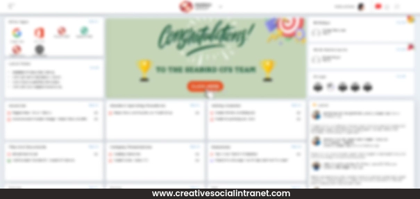 Creative Social Intranet on premise